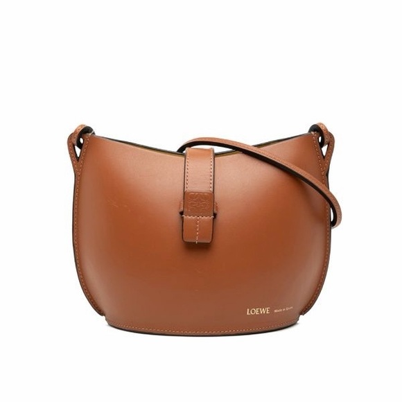 Loewe Handbags - Loewe Leather Molded Bucket Bag